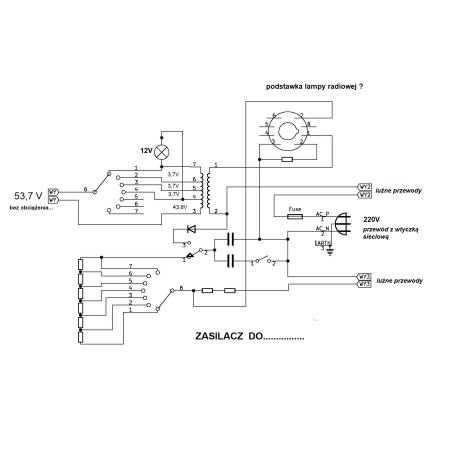 Zasilacz transformatorowy - DUŻY !! Ciekawy !!